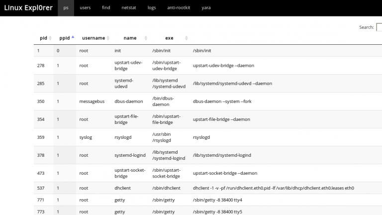 Linux Expl0rer – Easy-To-Use Live Forensics Toolbox For Linux Endpoints ...