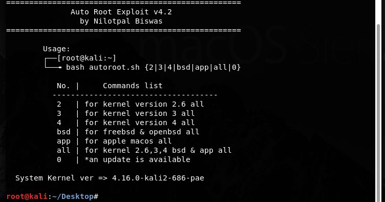 Auto-Root-Exploit - Auto Root Exploit Tool