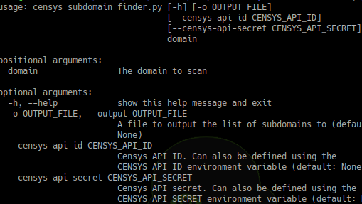 Censys Subdomain Finder - Perform Subdomain Enumeration Using The Certificate Transparency Logs From Censys