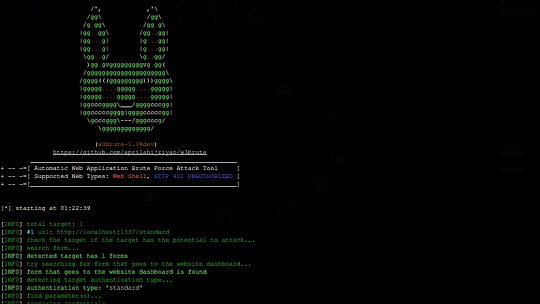 W3Brute - Automatic Web Application Brute Force Attack Tool