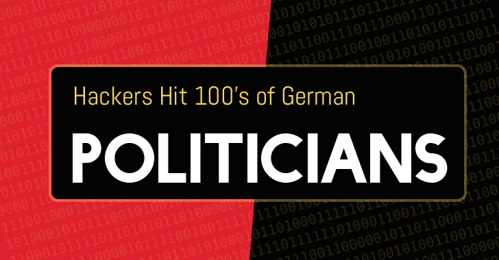 Hundreds of German politicians hacked