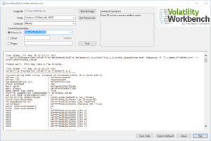 Volatility Workbench – A GUI For Volatility Memory Forensics – PentestTools