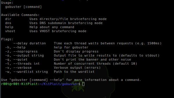 Gobuster v3.0 - Directory/File, DNS And VHost Busting Tool Written In Go