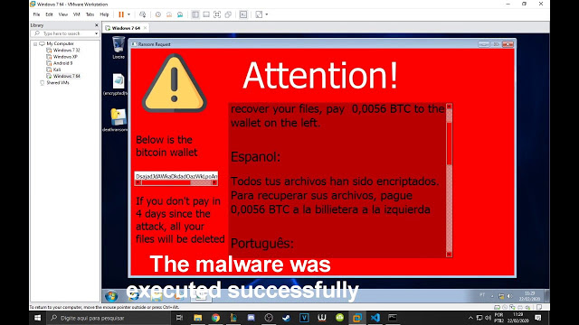 DeathRansom - A Ransomware Developed In Python, With Bypass Technics, For Educational Purposes
