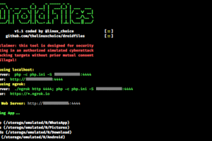 DroidFiles - Get Files From Android Directories