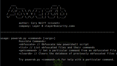 Powerob - An On-The-Fly Powershell Script Obfuscator Meant For Red Team Engagements