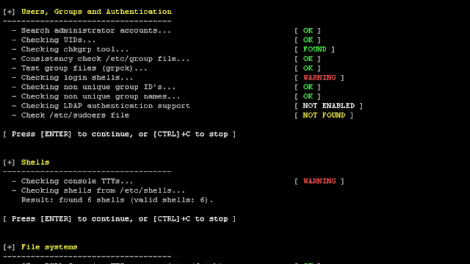 Lynis 3.0.0 - Security Auditing Tool for Unix/Linux Systems