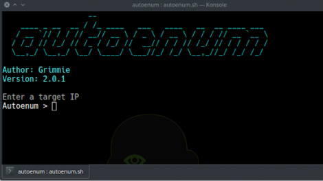 Autoenum - Automatic Service Enumeration Script