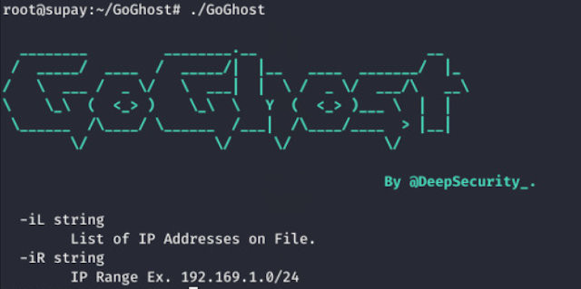 GoGhost - High Performance, Lightweight, Portable Open Source Tool For Mass SMBGhost Scan