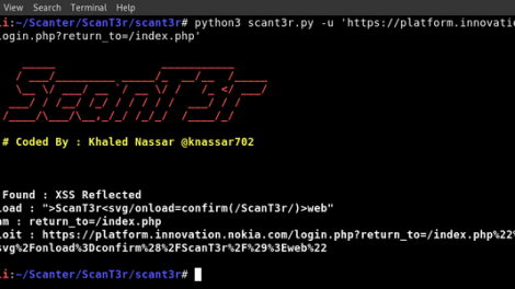 Scant3R - Web Security Scanner