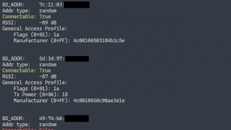 Bluescan - A Powerful Bluetooth Scanner For Scanning BR/LE Devices, LMP, SDP, GATT And Vulnerabilities!