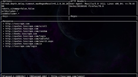 Evine - Interactive CLI Web Crawler