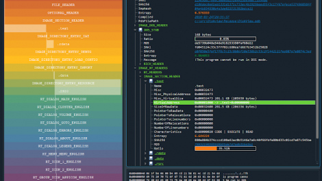 PE Tree - Python Module For Viewing Portable Executable (PE) Files In A Tree-View