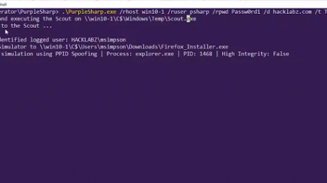 PurpleSharp - C# Adversary Simulation Tool That Executes Adversary Techniques With The Purpose Of Generating Attack Telemetry In Monitored Windows Environments