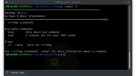 CRLFMap -  A Tool To Find HTTP Splitting Vulnerabilities