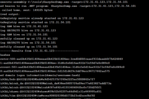 SharpSecDump - .Net Port Of The Remote SAM + LSA Secrets Dumping Functionality Of Impacket'S Secretsdump.Py