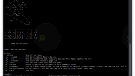 CSRFER - Tool To Generate CSRF Payloads Based On Vulnerable Requests