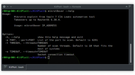 Mikrot8Over - Fast Exploitation Tool For Mikrotik RouterOS