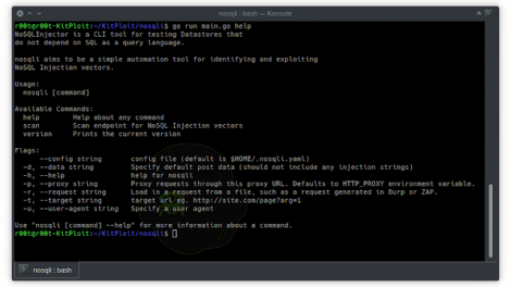 NoSQLi - NoSql Injection CLI Tool