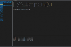 Pastego - Scrape/Parse Pastebin Using GO And Expression Grammar (PEG)