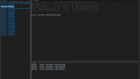 Pastego - Scrape/Parse Pastebin Using GO And Expression Grammar (PEG)