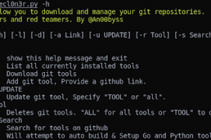 TheCl0n3r - Tool To Download And Manage Your Git Repositories