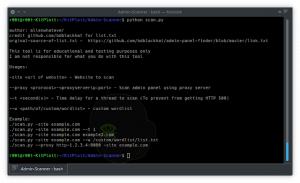 Admin-Scanner – Find Admin Panel Of Any Website By Using Custom ...