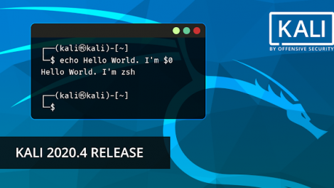 Kali Linux 2020.4 -  Penetration Testing and Ethical Hacking Linux Distribution