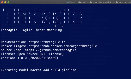 Threagile - Agile Threat Modeling Toolkit