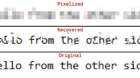 Depix - Recovers Passwords From Pixelized Screenshots