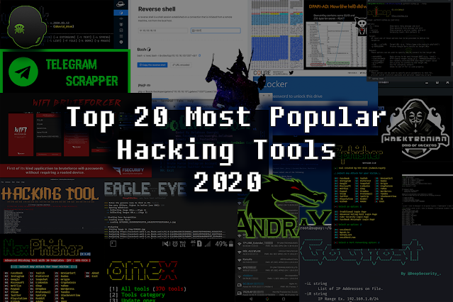Top 20 Most Popular Hacking Tools in 2020
