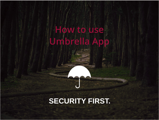 Umbrella_android - Digital And Physical Security Advice App